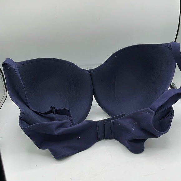 Soma Enbliss Full Coverage Bra Back Closure  Underwire 36DDD Navy 36F - Picture 5 of 7